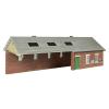 Bachmann - 44-0180A - S&DJR Train Shed Green and Cream