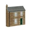 Bachmann - 44-0220B - Low Relief Stone Terrace Right Hand Door Green