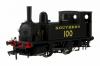 Dapol - 4S-018-008 - LSWR B4 0-4-0T Southern Black (Lined Green) 100