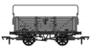 Rapido Trains - 907010 - SECR 7 Plank Open S28942 BR Grey with Rail