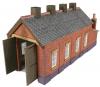 Metcalfe - PN931 - Engine Shed - Red Brick - Single Track