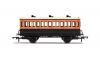 Hornby - R40108 - LSWR, 4 Wheel Coach, 3rd Class, Fitted Lights, 302