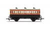 Hornby - R40108A - LSWR, 4 Wheel Coach, 3rd Class, Fitted Lights, 308