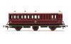 Hornby - R40142 - NBR 6 Wheel Unclassed (Brake 3rd) Fitted Lights 472