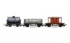 Hornby - R60047 - Triple Wagon Pack, Mixed Wagons with Brake Van - Era 3