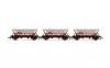 Hornby - R60063 - HAA Hopper Wagons, Three Pack, BR Railfreight - Era 8