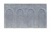 Hornby - R7373 - High Level Arched Retaining Walls x 2 Blue Brick