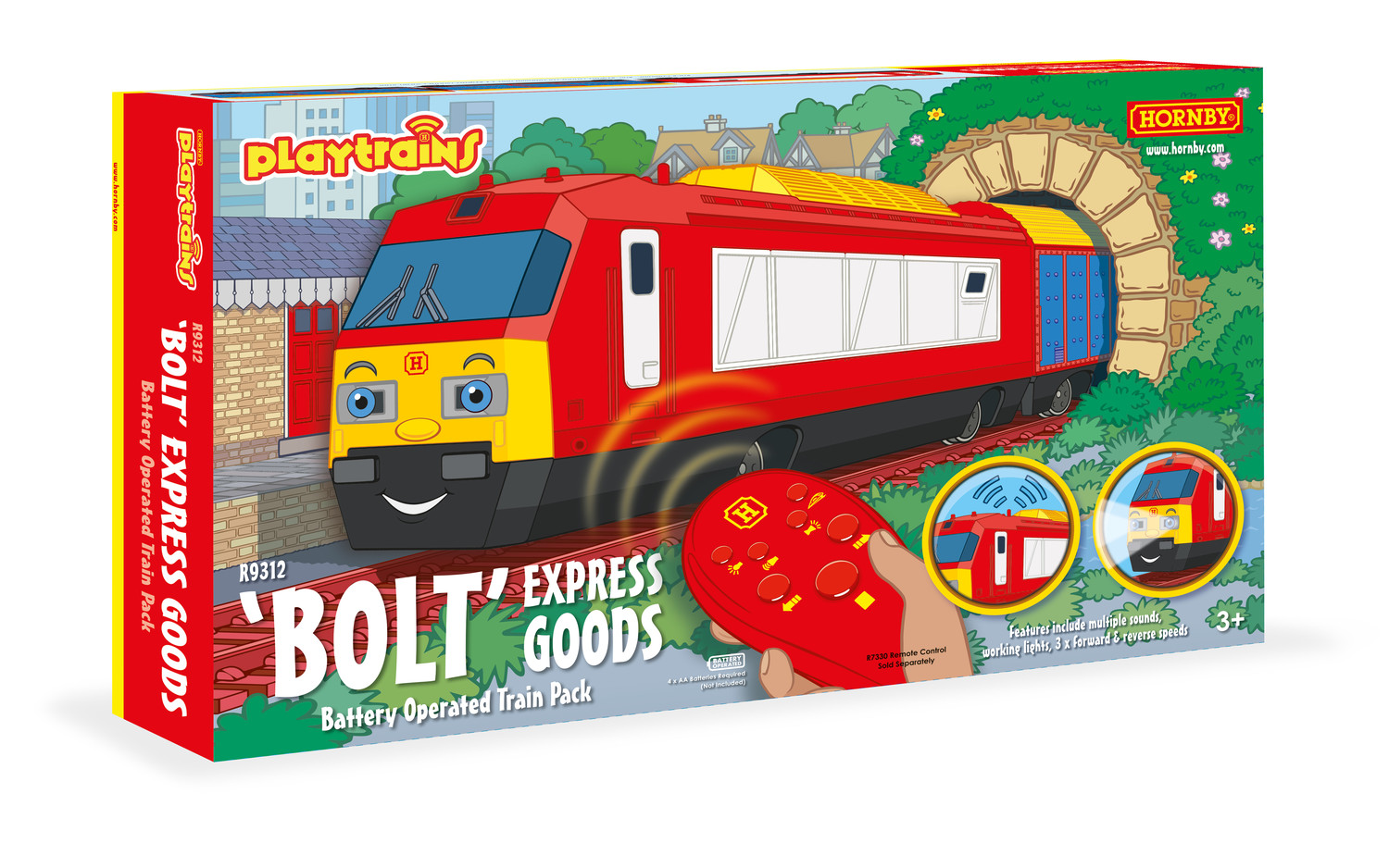 Hornby R9312 Playtrains Bolt Express Goods Battery Operated Train