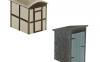 Hornby - R9782 - Utility Lamp Huts x 2