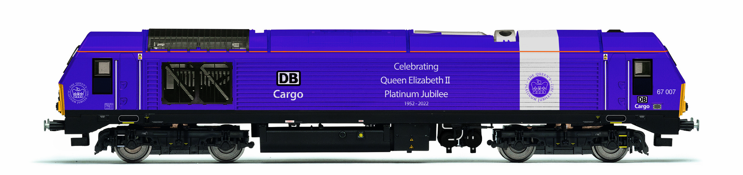 R30333 - DB Cargo Class 67 67007 'Queen's Jubilee' - Era 11