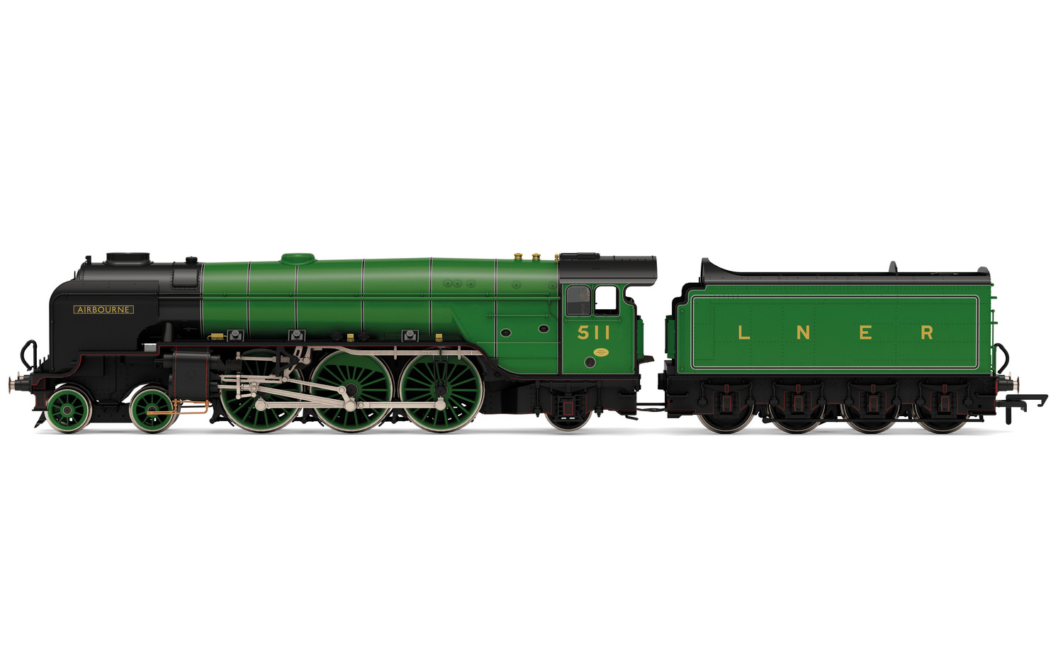 Hornby R3974 LNER, Thompson Class A2/3, 4-6-2, 511 'Airborne'