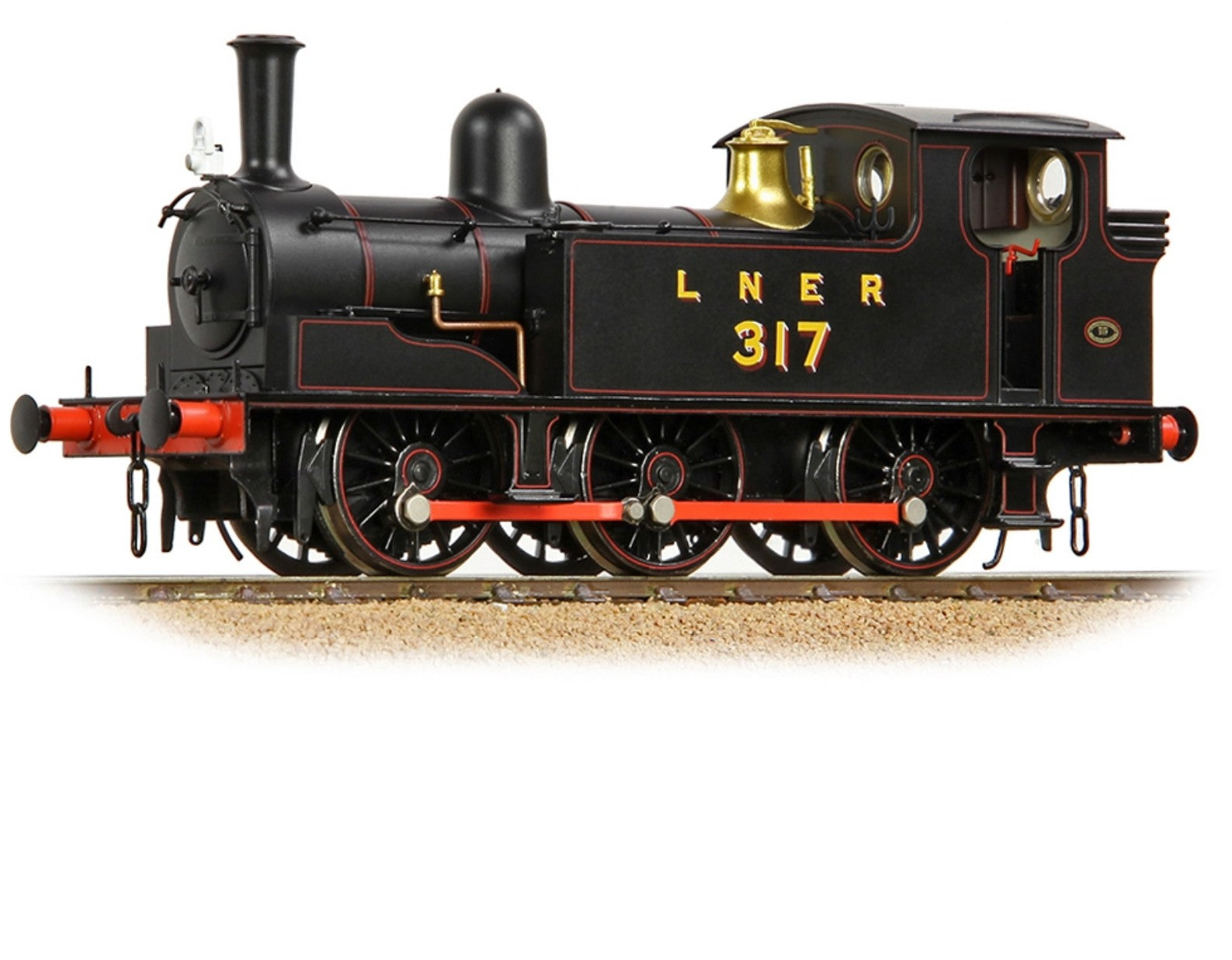 NER E (J71) Tank 317 LNER Lined Black