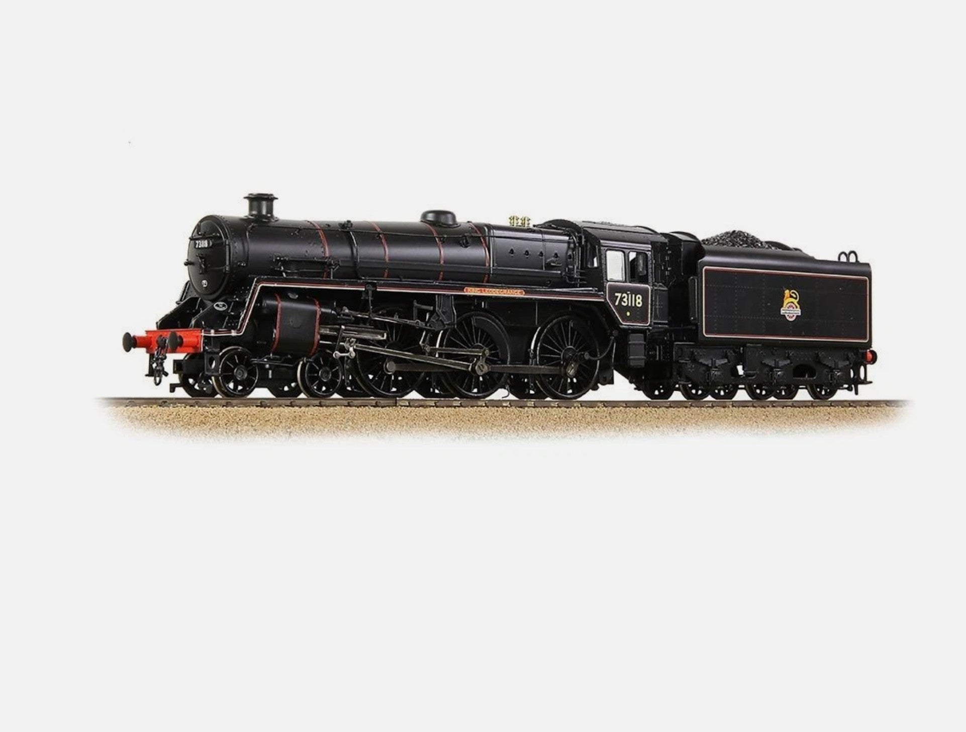 BR Std 5MT 73118 King Leodegrance Lined Black Early