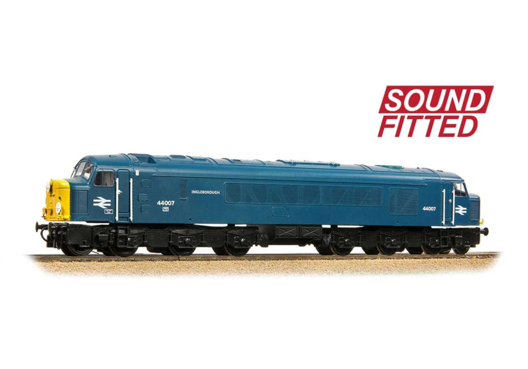 Class 44 Disc Headcode 44007 'Ingleborough' BR Blue