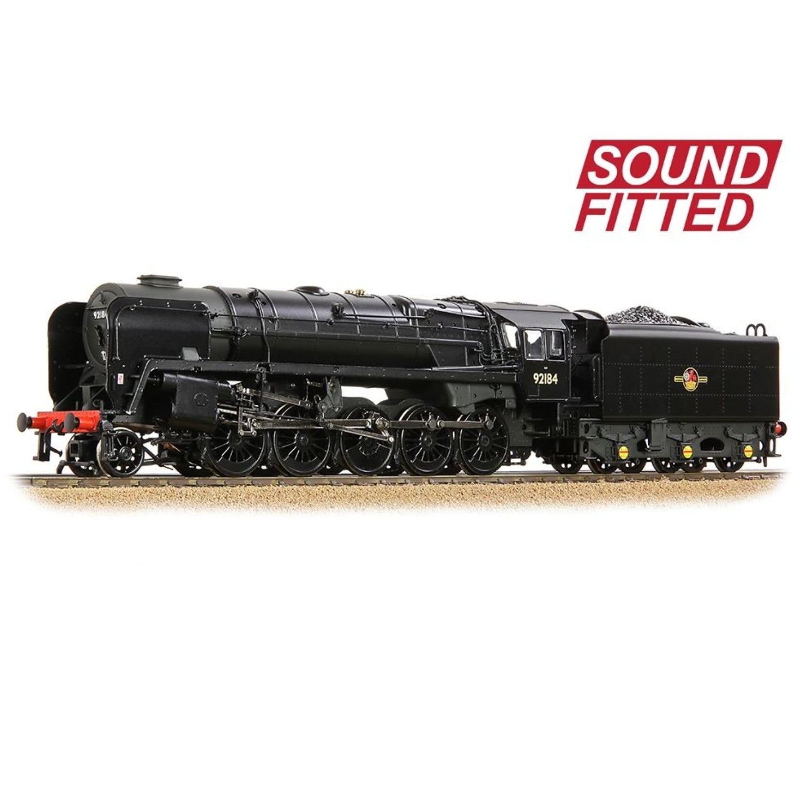 BR Standard 9F with BR1F Tender 92184 BR Black Late