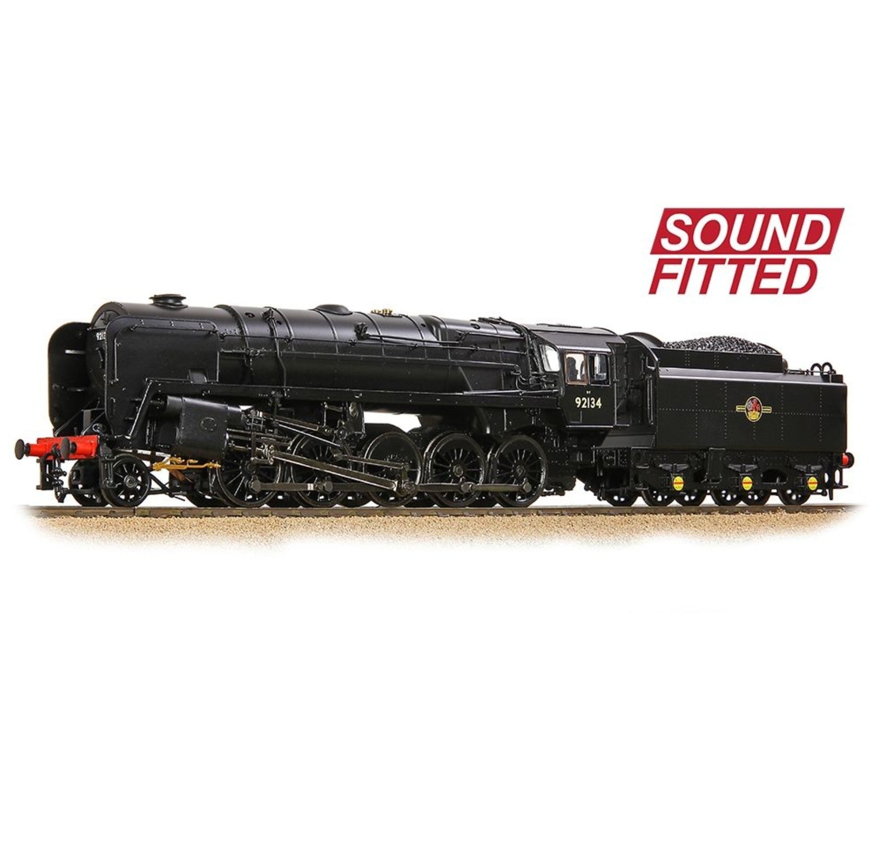 BR Std 9F BR1G Tender 92090 BR Black (Late Crest)