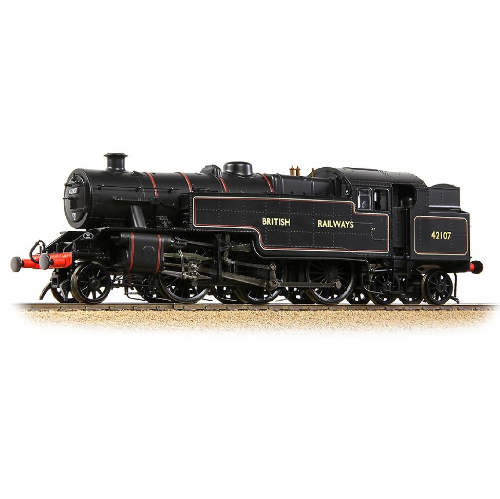 LMS Fairburn Tank 42107 BR Lined Black (British Railway