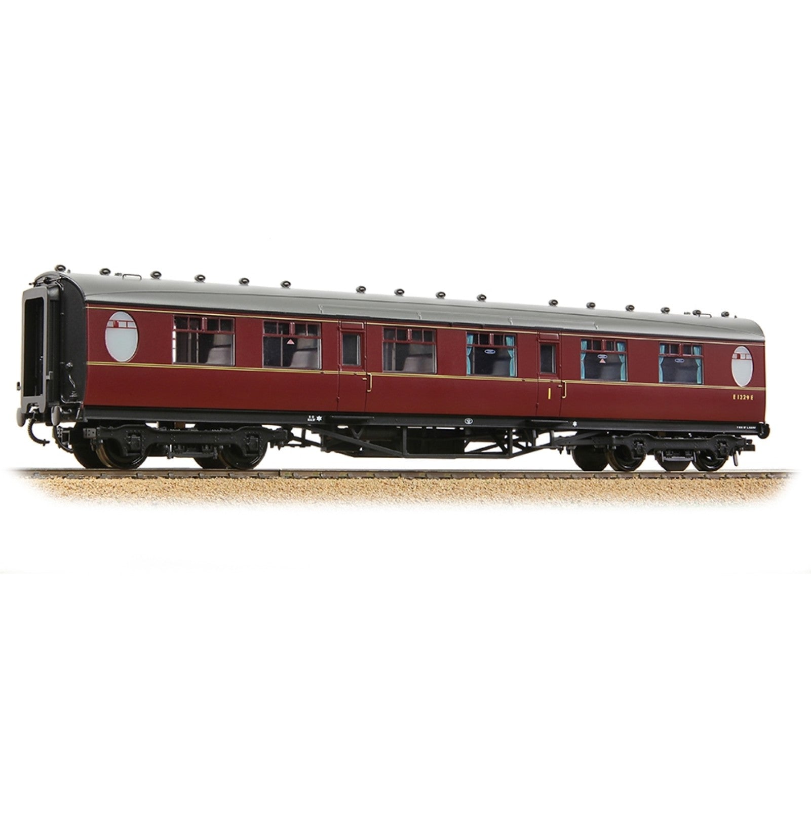 LNER Thompson Composite Corridor BR Maroon