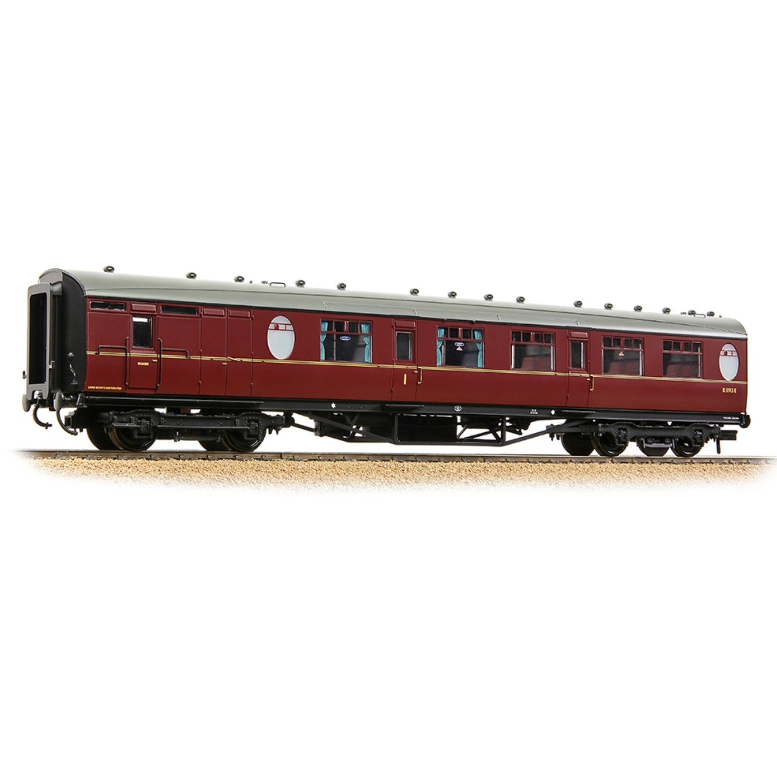 LNER Thompson Brake Composite Corridor BR Maroon