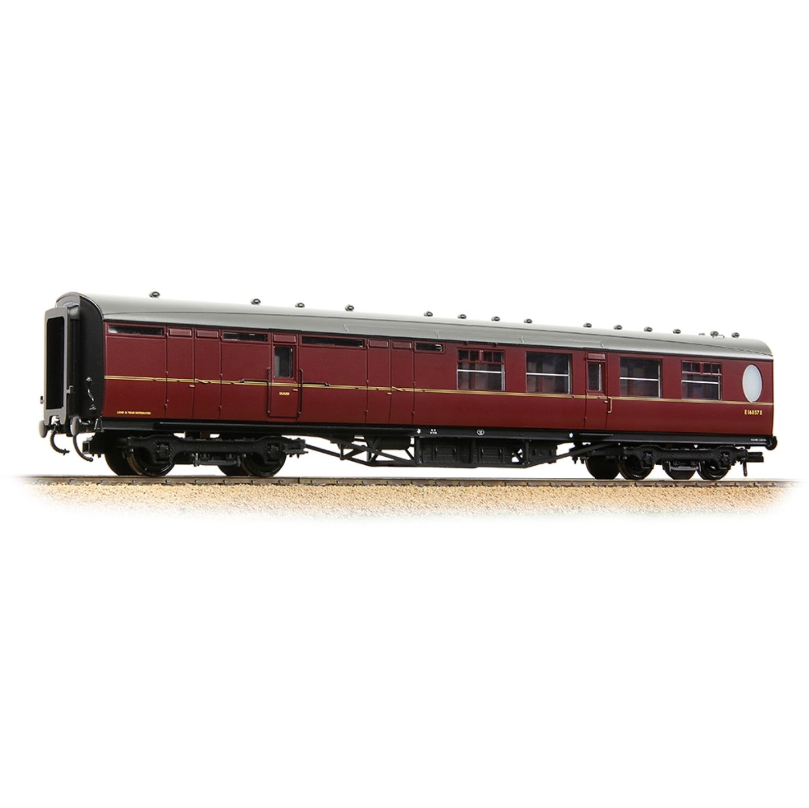 LNER Thompson Brake Second Corridor BR Maroon