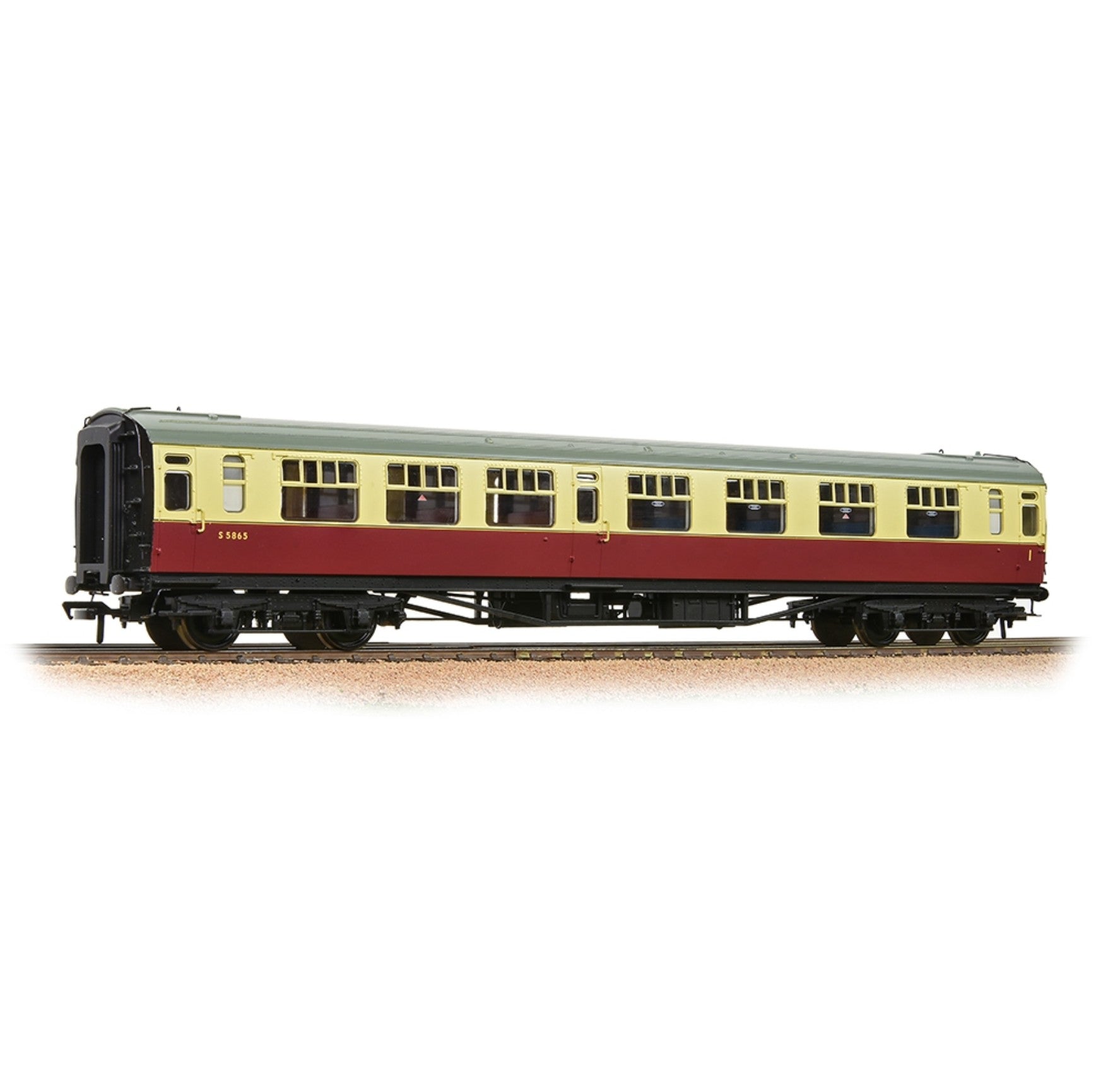 Bulleid Corridor Composite 15" Vents BR Crim/Cream