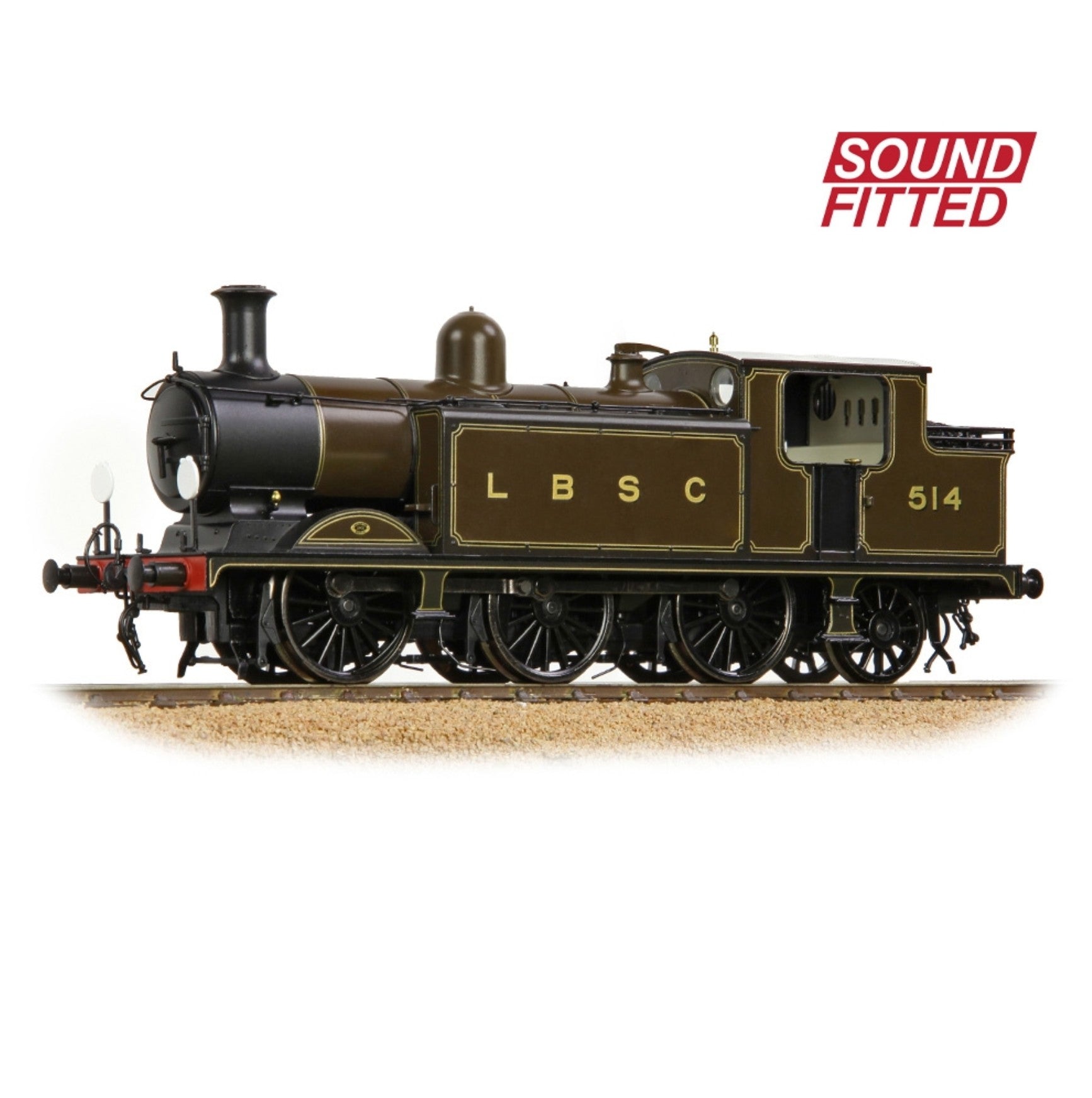 LB&SCR E4 Tank 514 LBSC Lined Umber
