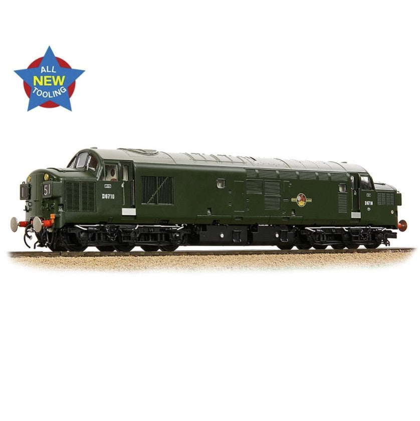 Class 37/0 Split Headcode D6710 BR Green (Late Crest)
