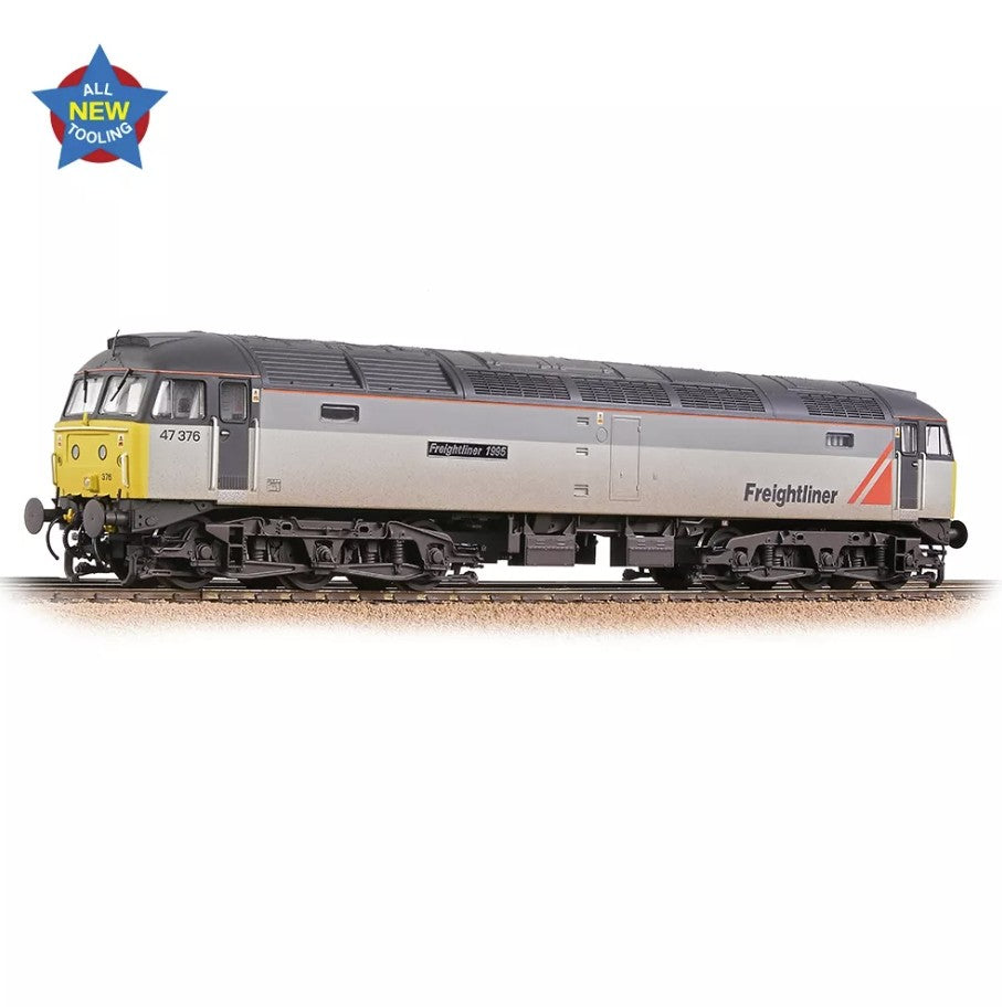 Class 47/3 47376 'Freightliner 1995' Freightliner Grey