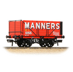 8 Plank End Door Wagon 'Manners' Red
