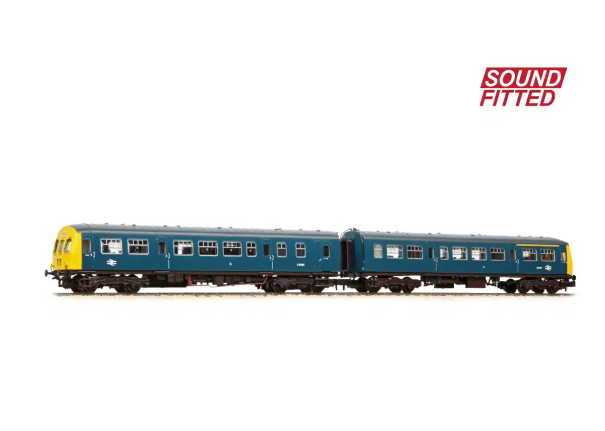 371-502ASF Class 101 2-Car DMU BR Blue SOUND FITTED