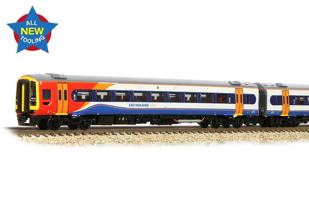 Class 158 2-Car DMU 158773 East Midlands Trains
