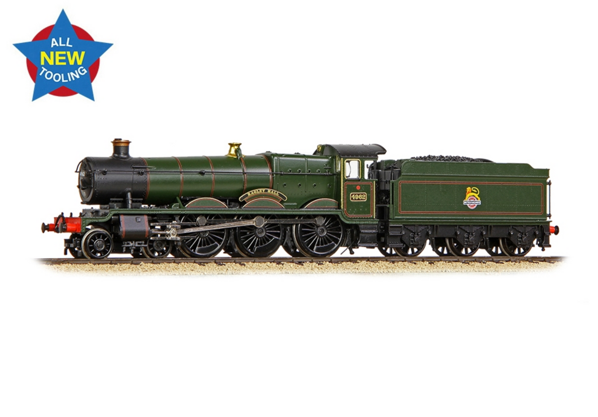 372-010 - GWR 49XX 'Hall' 4962 'Ragley Hall' BR Lined Green Early
