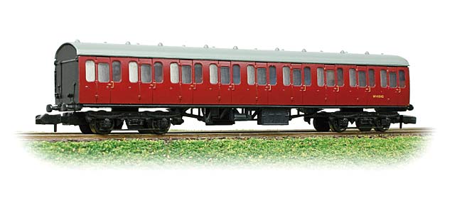 BR Mk1 57ft Suburban Compartment Second Crimson