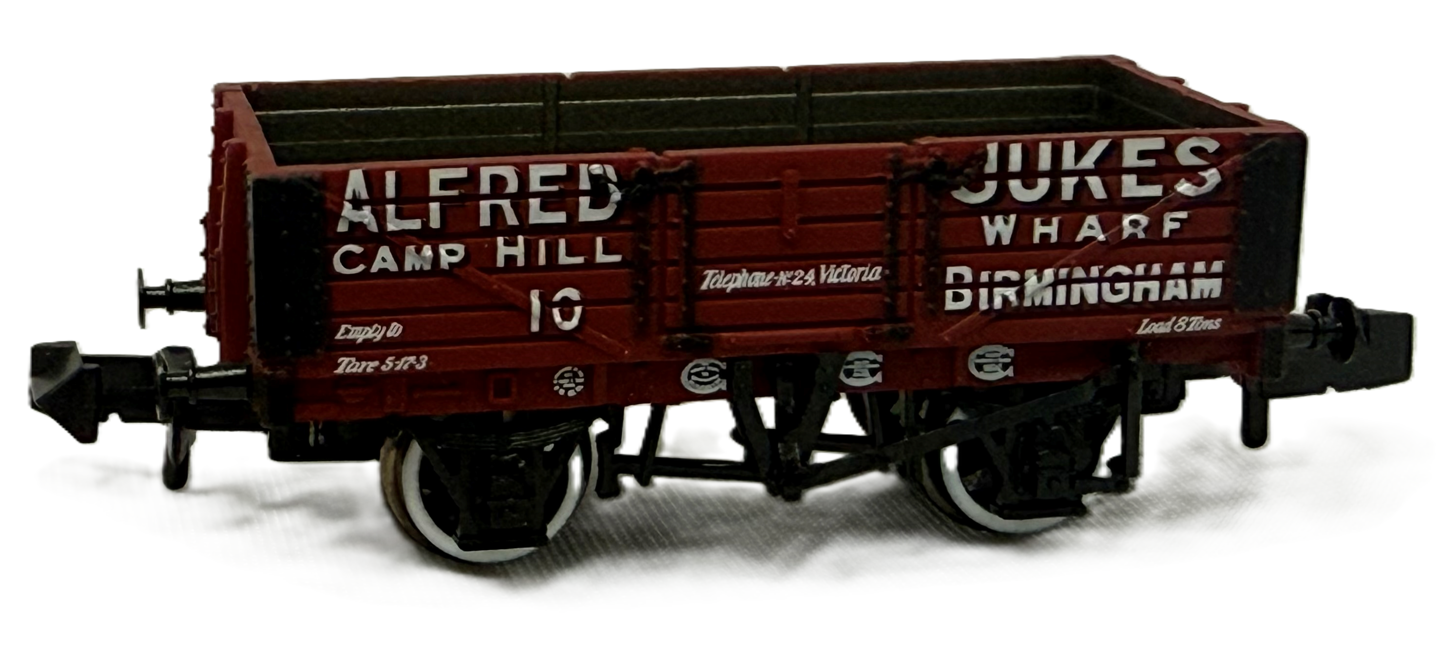 377-056 - 5 Plank Wooden Floor Wagon 'Alfred Jukes'