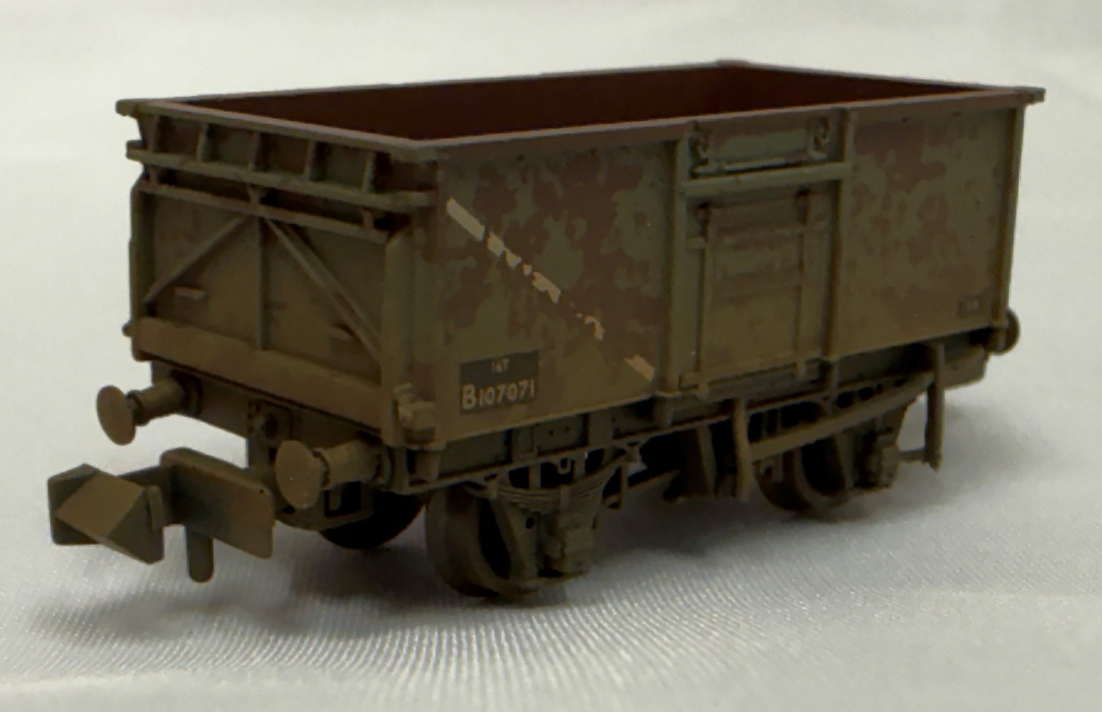 16T Steel Mineral Wagon BR Grey Weathered