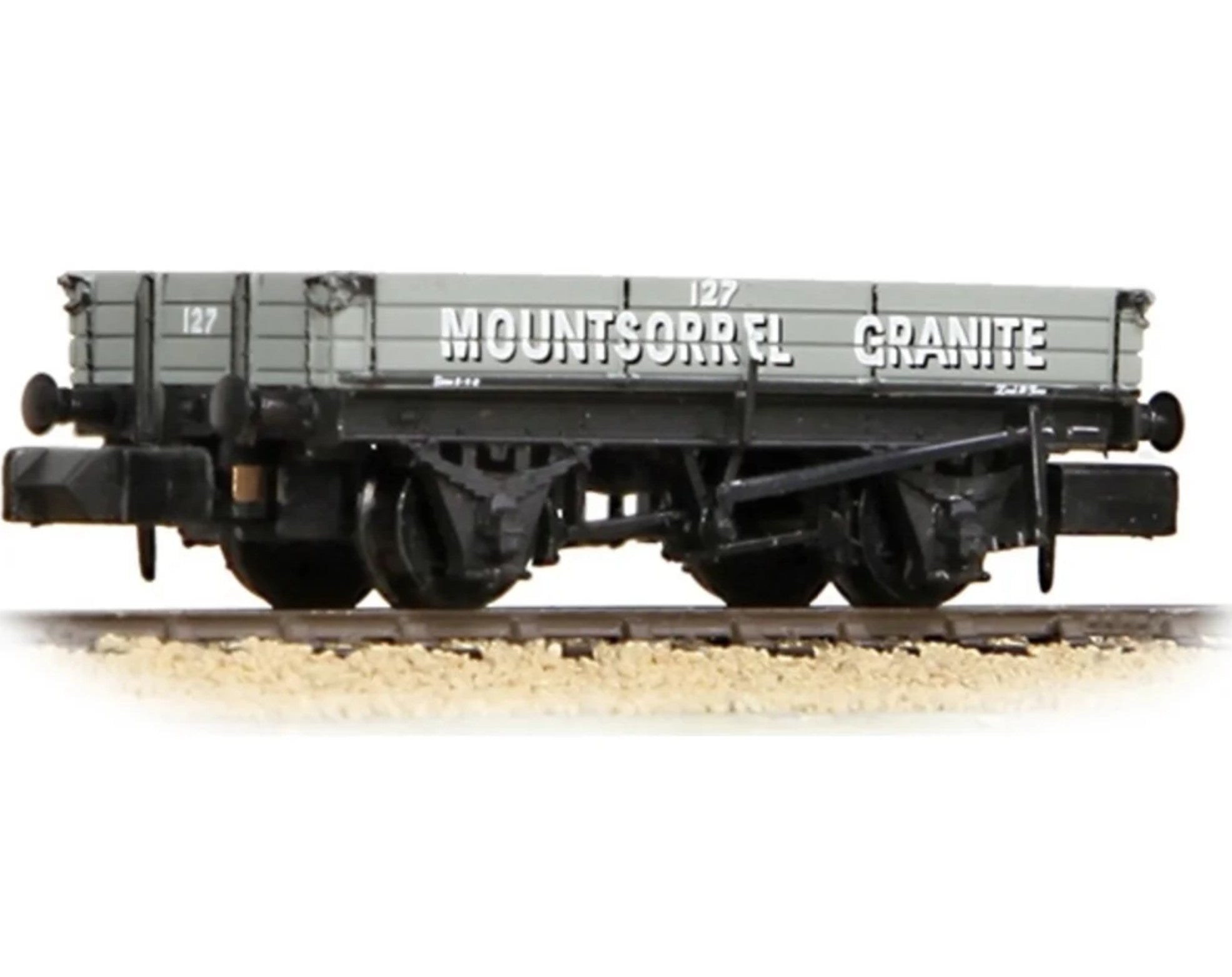 377-509 - 3 Plank Wagon 'Mountsorrel Granite' Grey