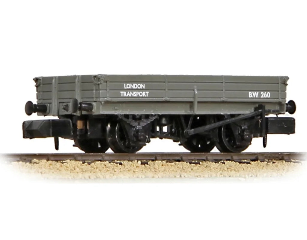 377-510 - 3 Plank Wagon 'London Transport' Grey