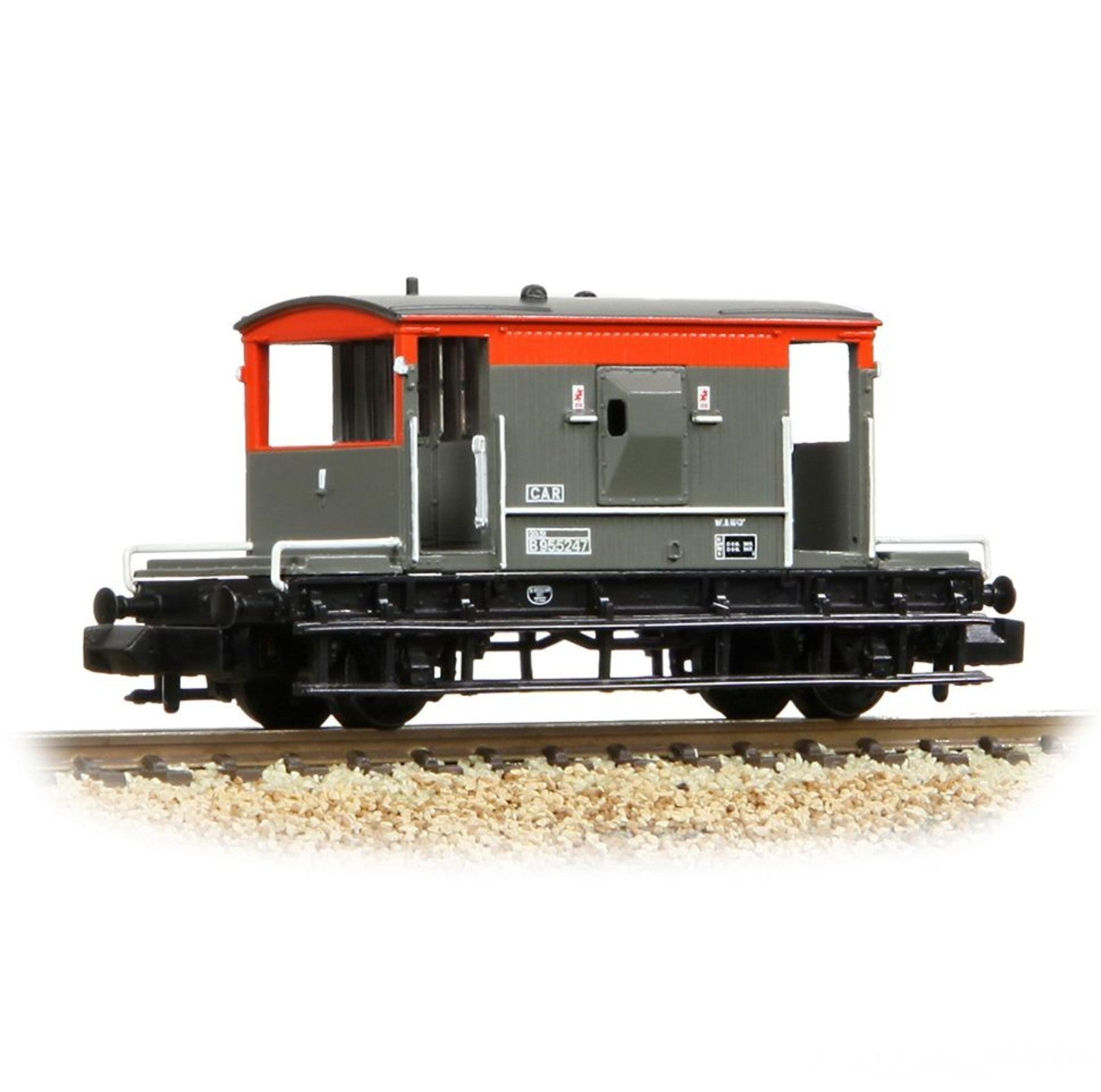 BR 20T Brake CAR Van BR Railfreight Red & Grey