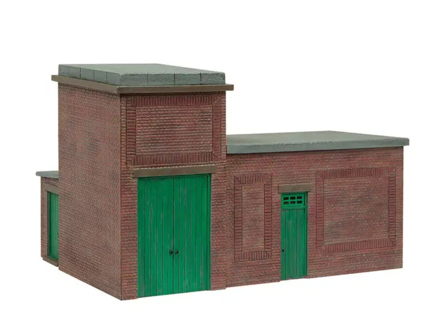 Lineside Brick Substation Green