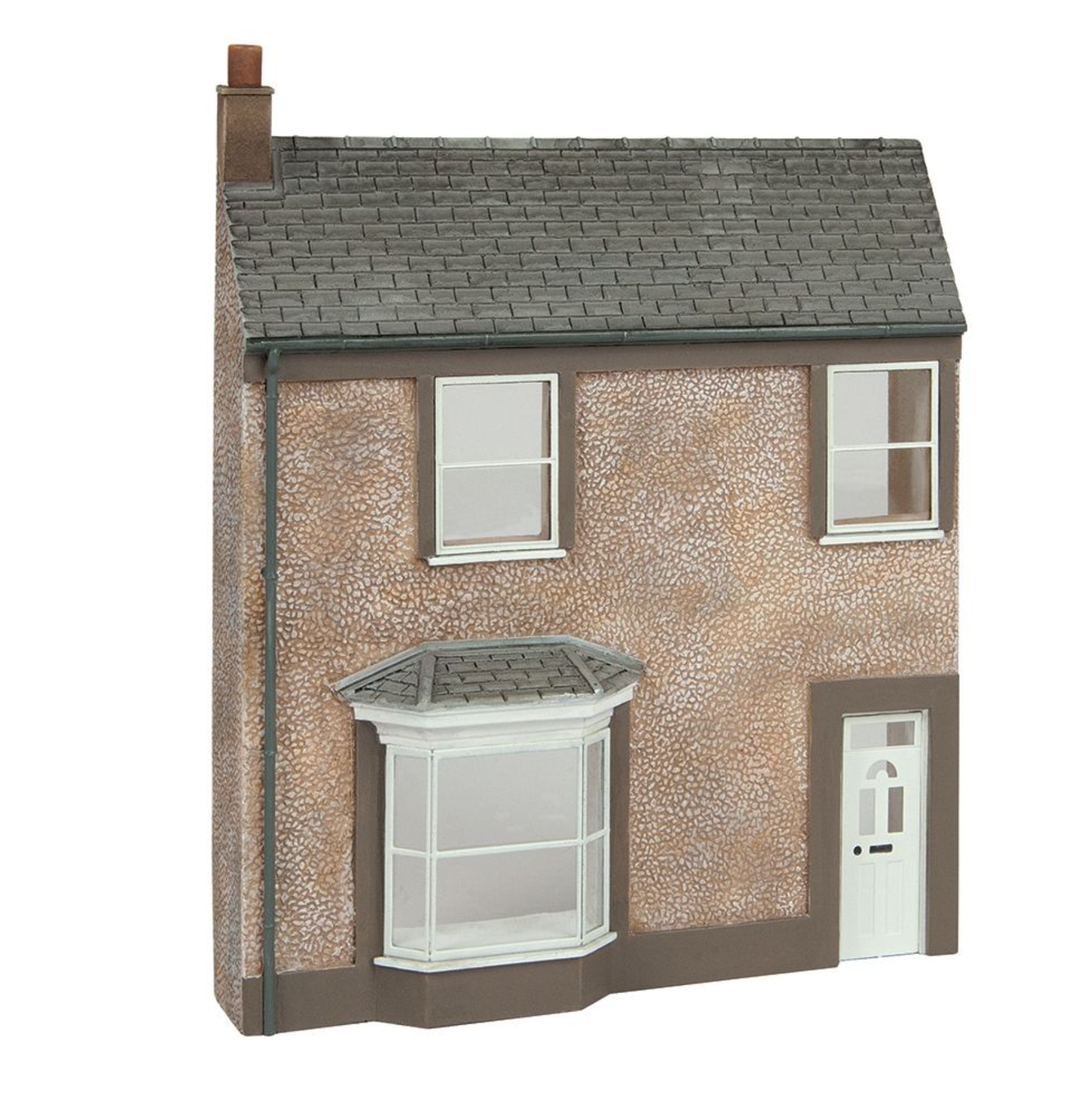 Low Relief Pebble Dash Terrace