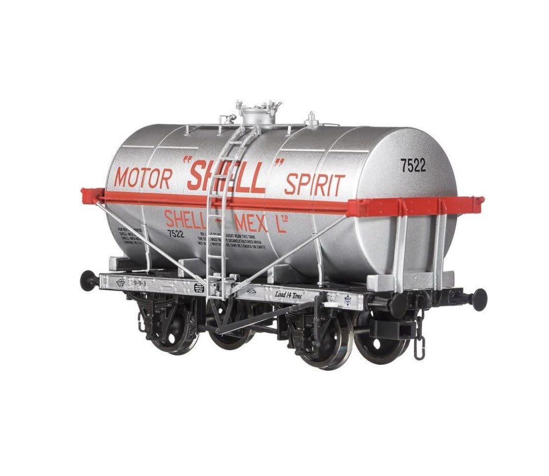 14t Class A Tank Wagon Shell Motor Spirit Silver 75