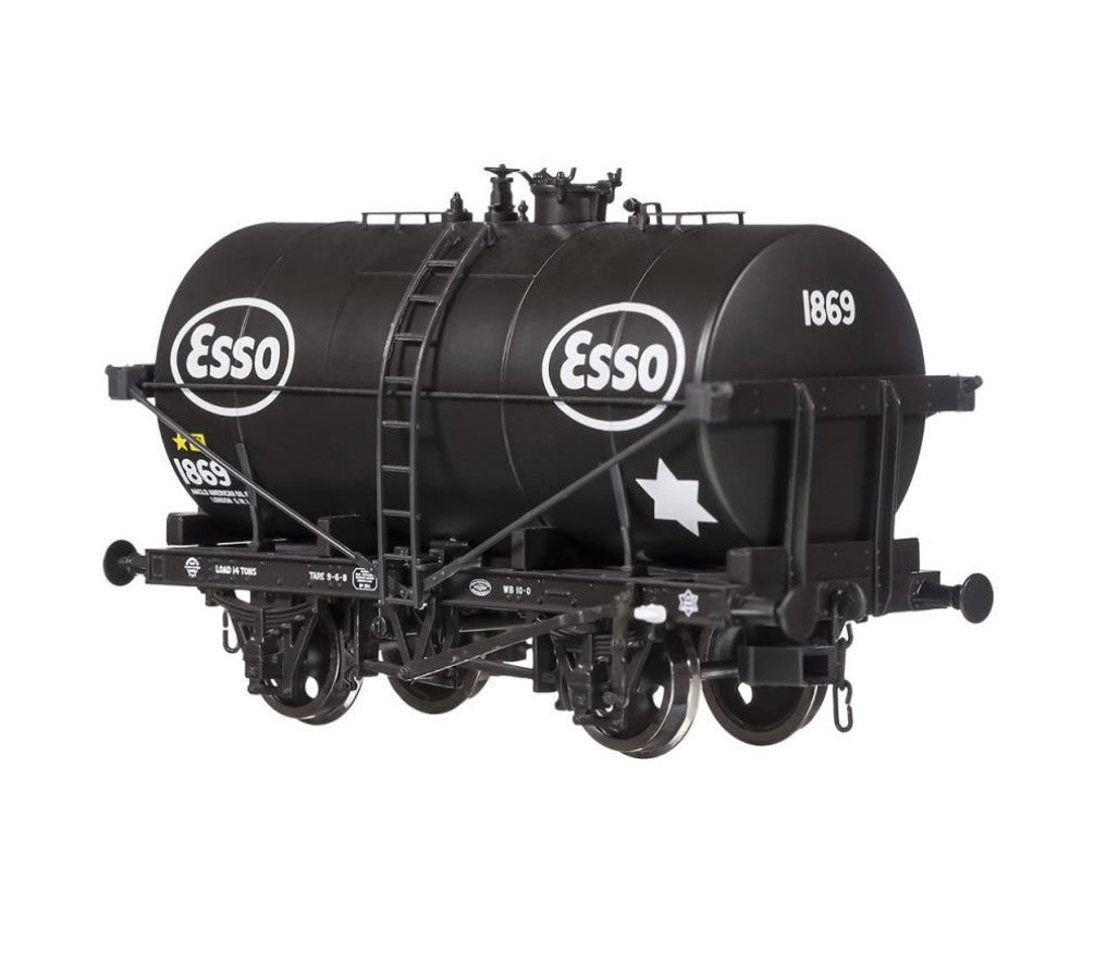 14t Class B Tank Wagon Esso Black 1869