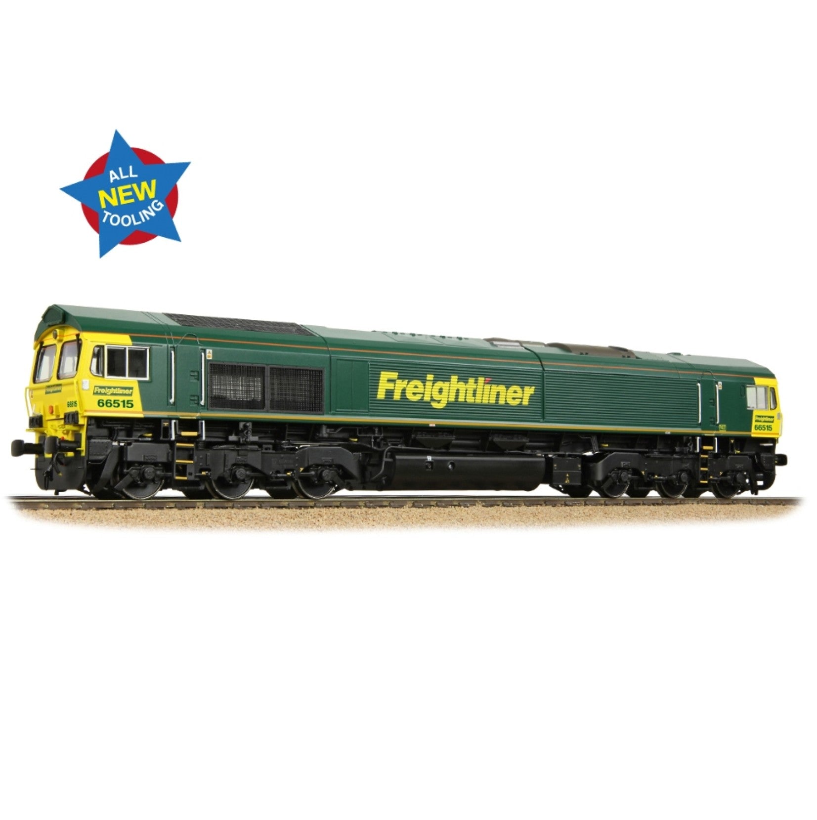 Class 66/5 66515 Freightliner Green