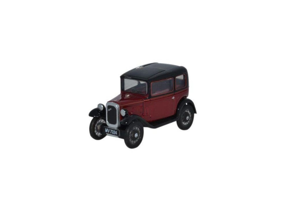 Austin Seven RN Saloon Maroon