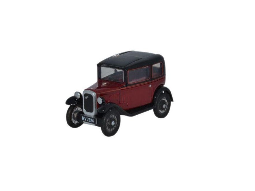 Austin Seven RN Saloon Maroon