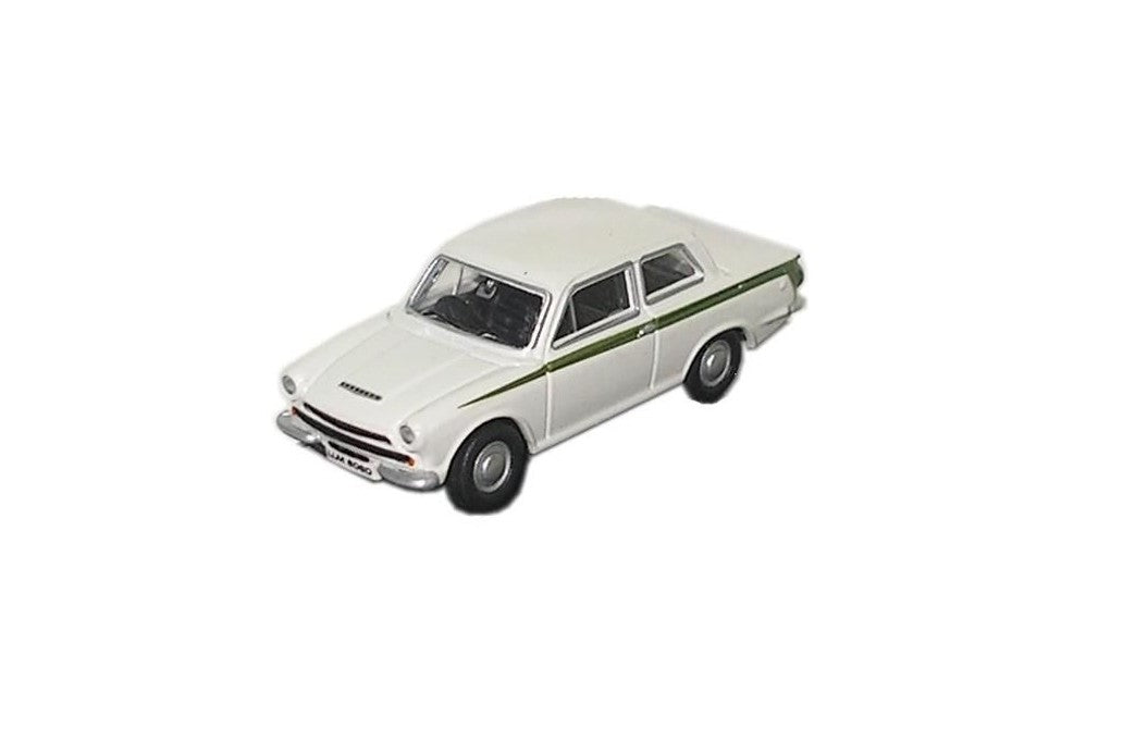 76COR1001 - Ford Cortina MkI Ermine White/Green