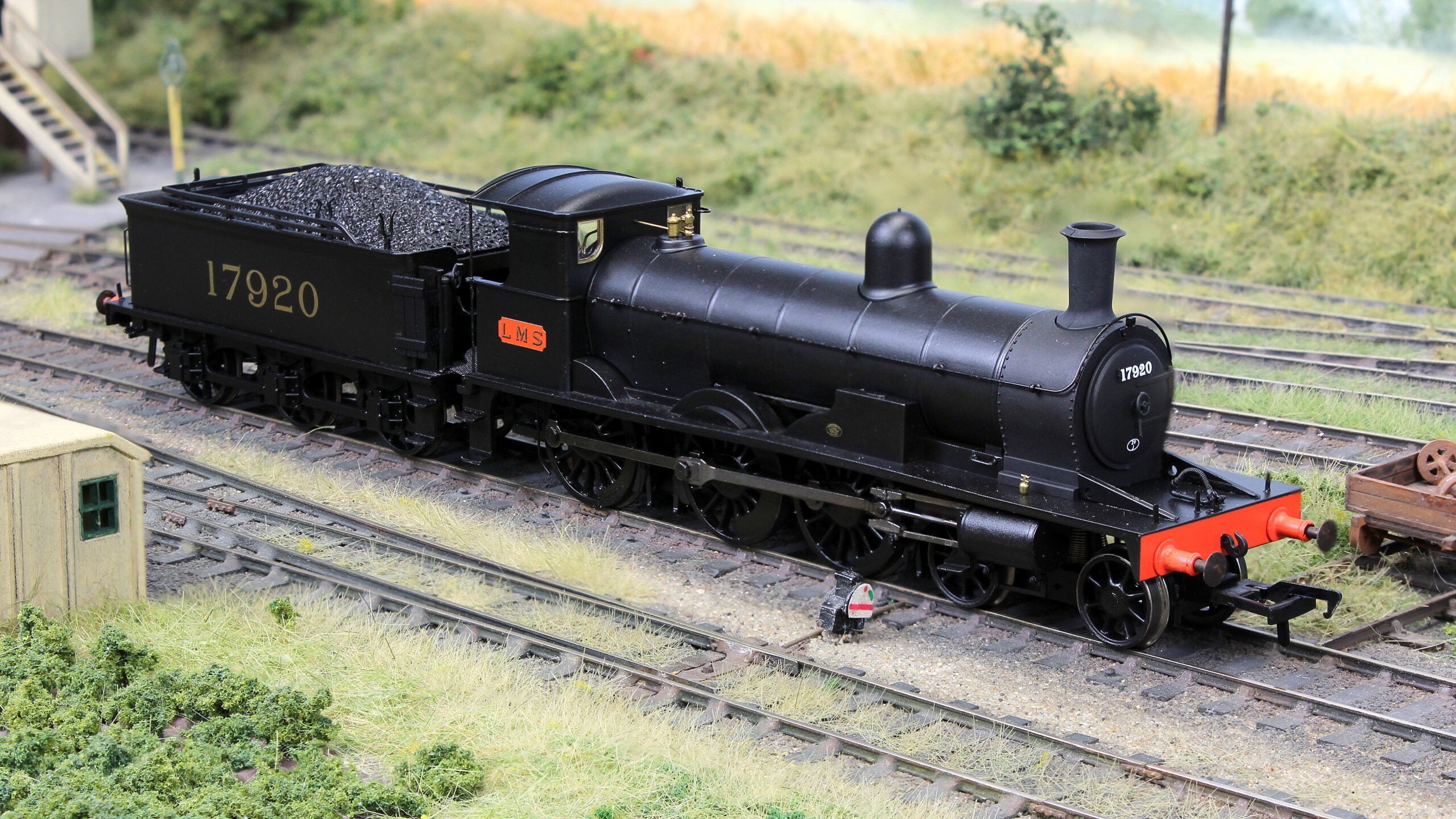 HR ‘Jones Goods’ 4-6-0 – LMS Unlined Black Early