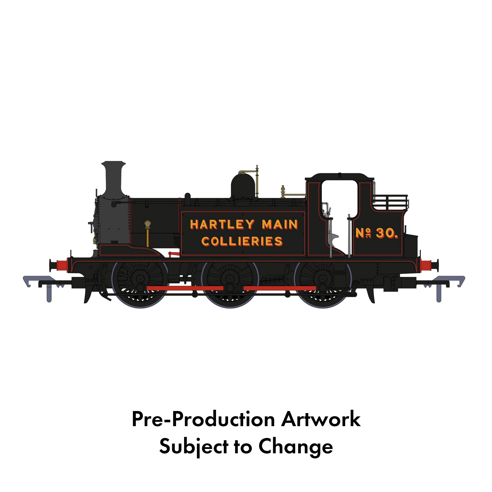 LBSCR E1 Hartley Main Colliery