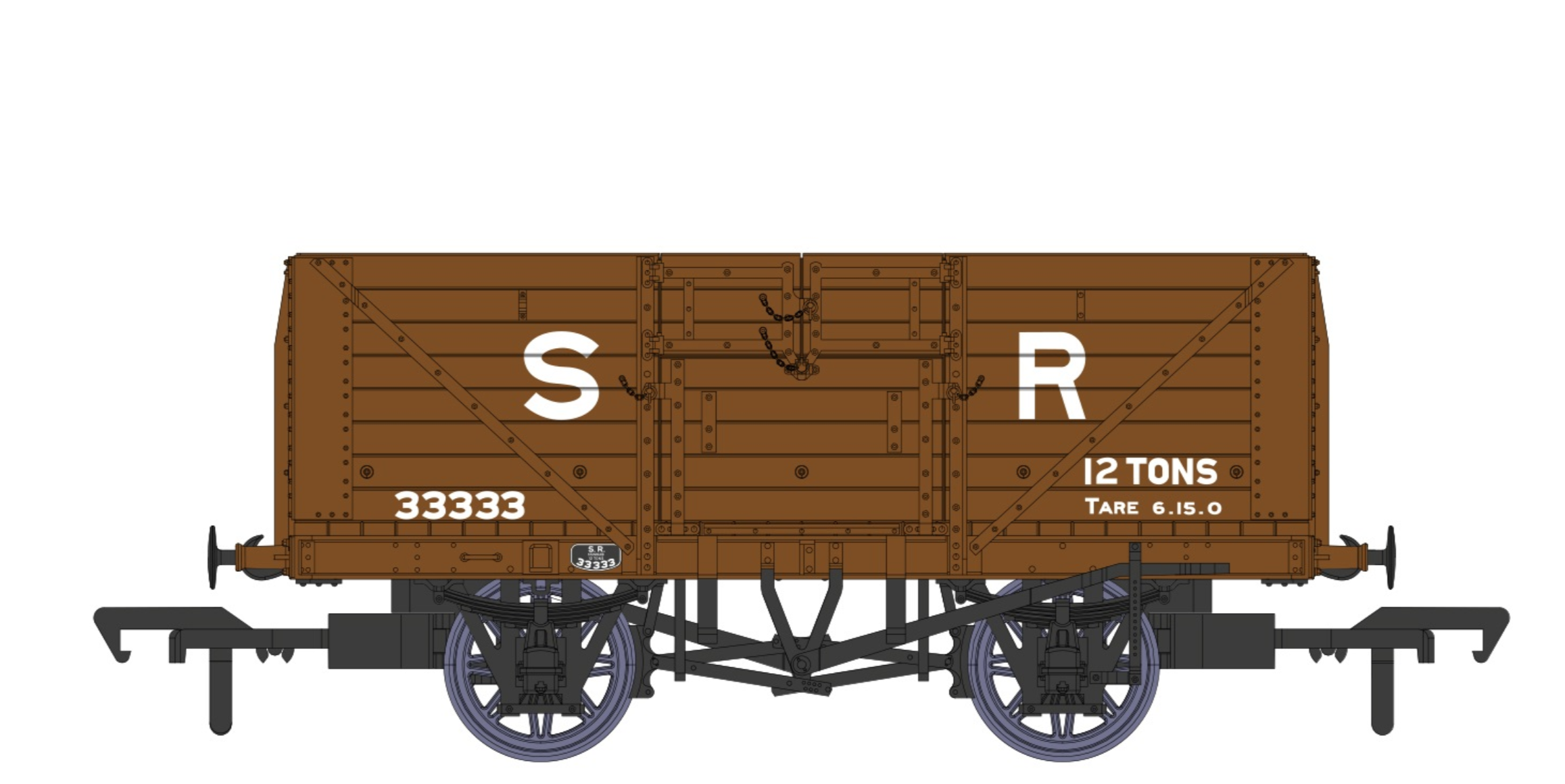 SR 8 Plank Open SR Brown Pre 1936 33333
