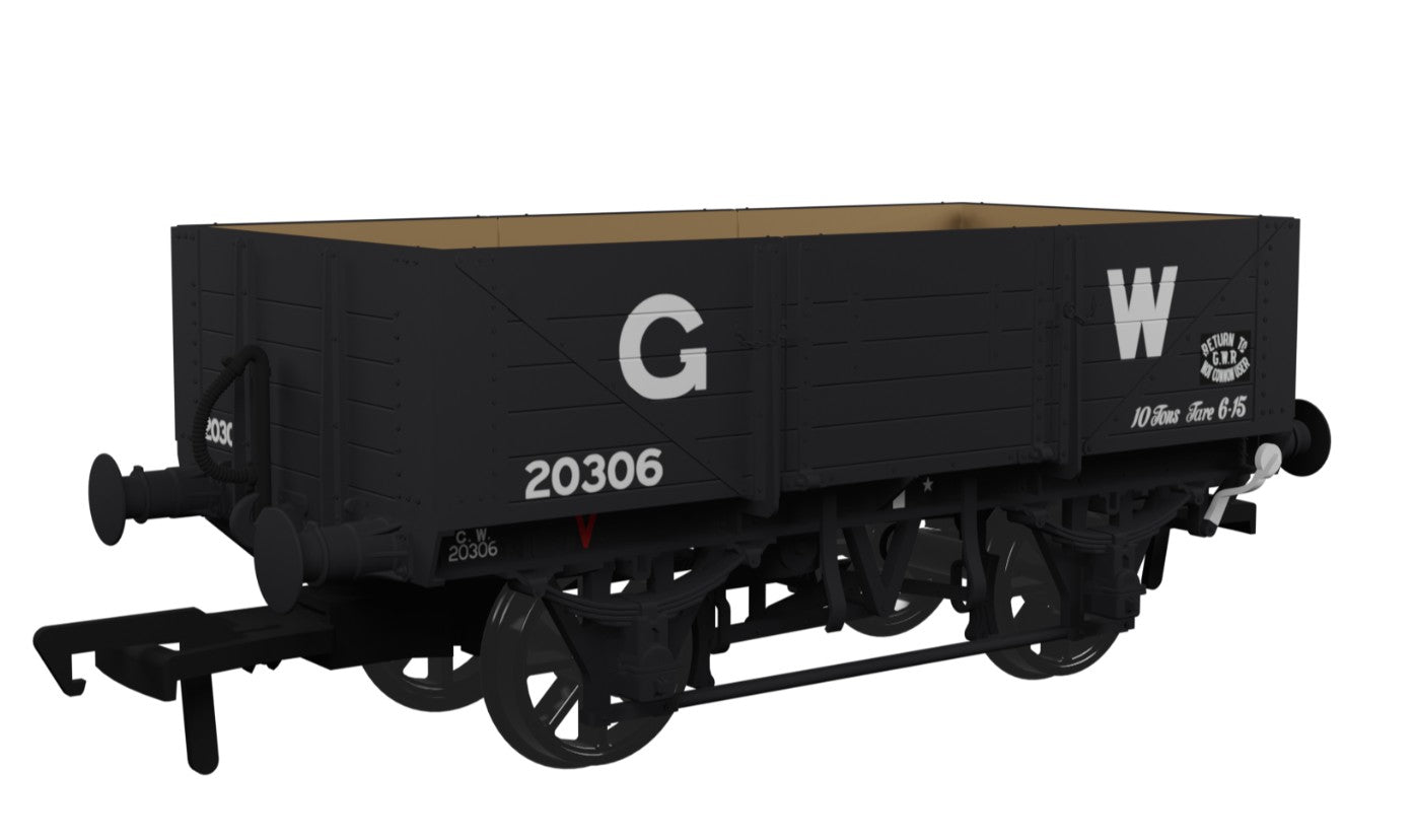 O15 Five Plank Wagon in GWR Grey Livery No 20306
